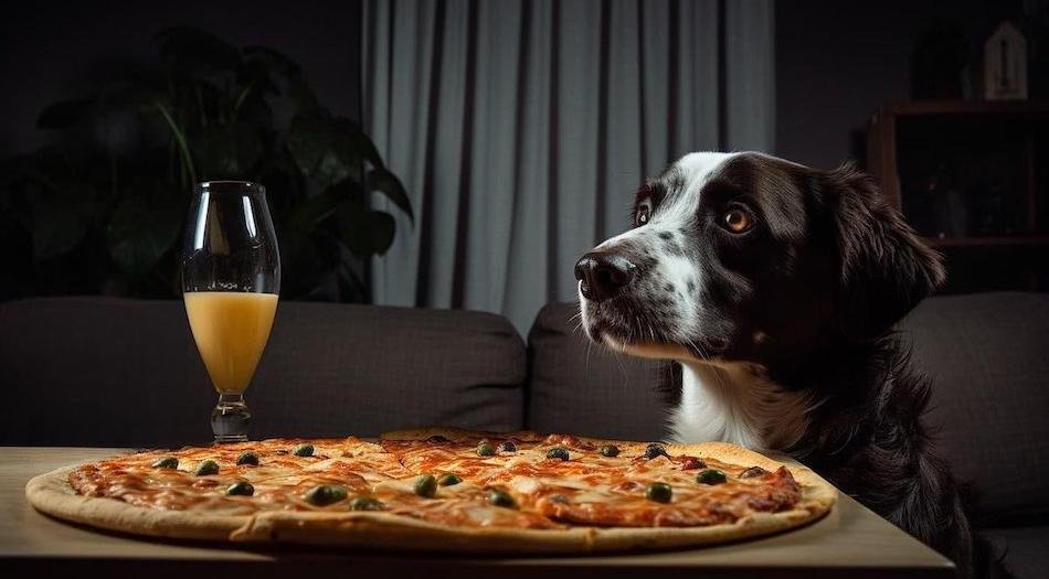 can dogs eat pizza crust